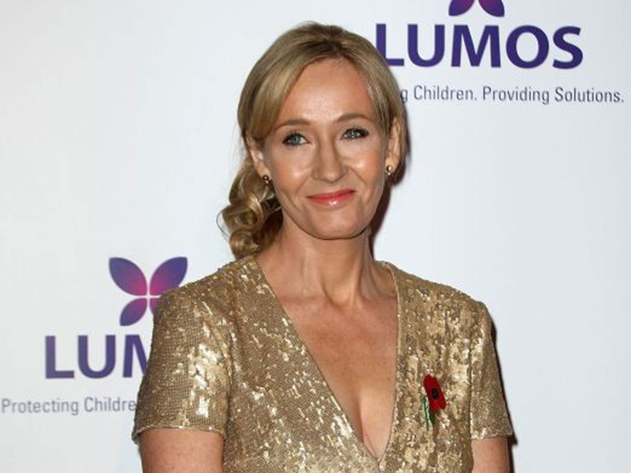 JK Rowling hosted a charity evening to raise funds for 'Lumos'