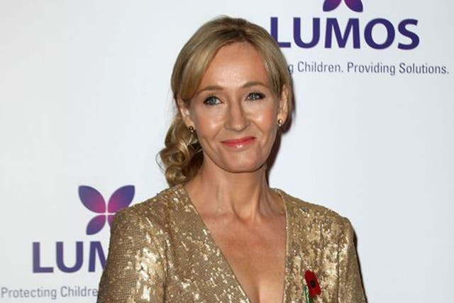 JK Rowling hosted a charity evening to raise funds for 'Lumos'