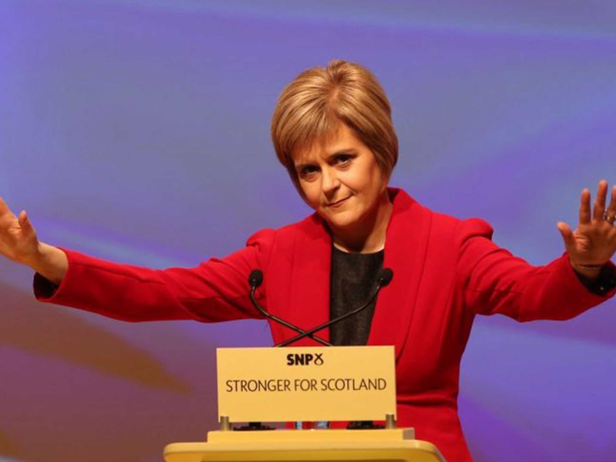 Nicola Sturgeon, the Scottish First Minister, said her colleagues at Westminster would vote on issues specifically concerning the health service in England in order to protect funding to the NHS in Scotland