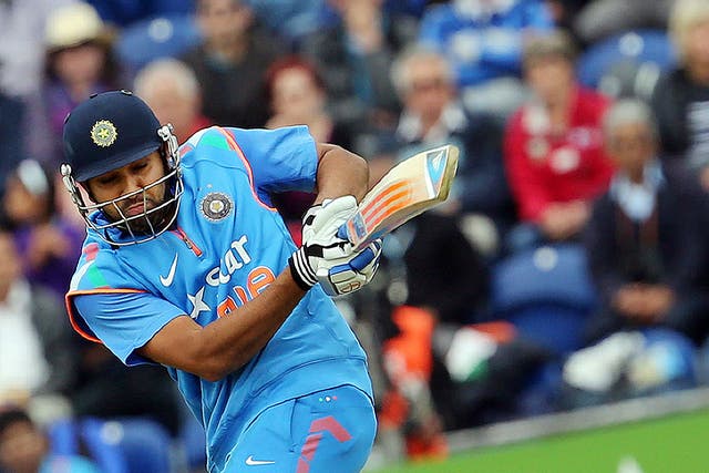 Indian batsman Rohit Sharma