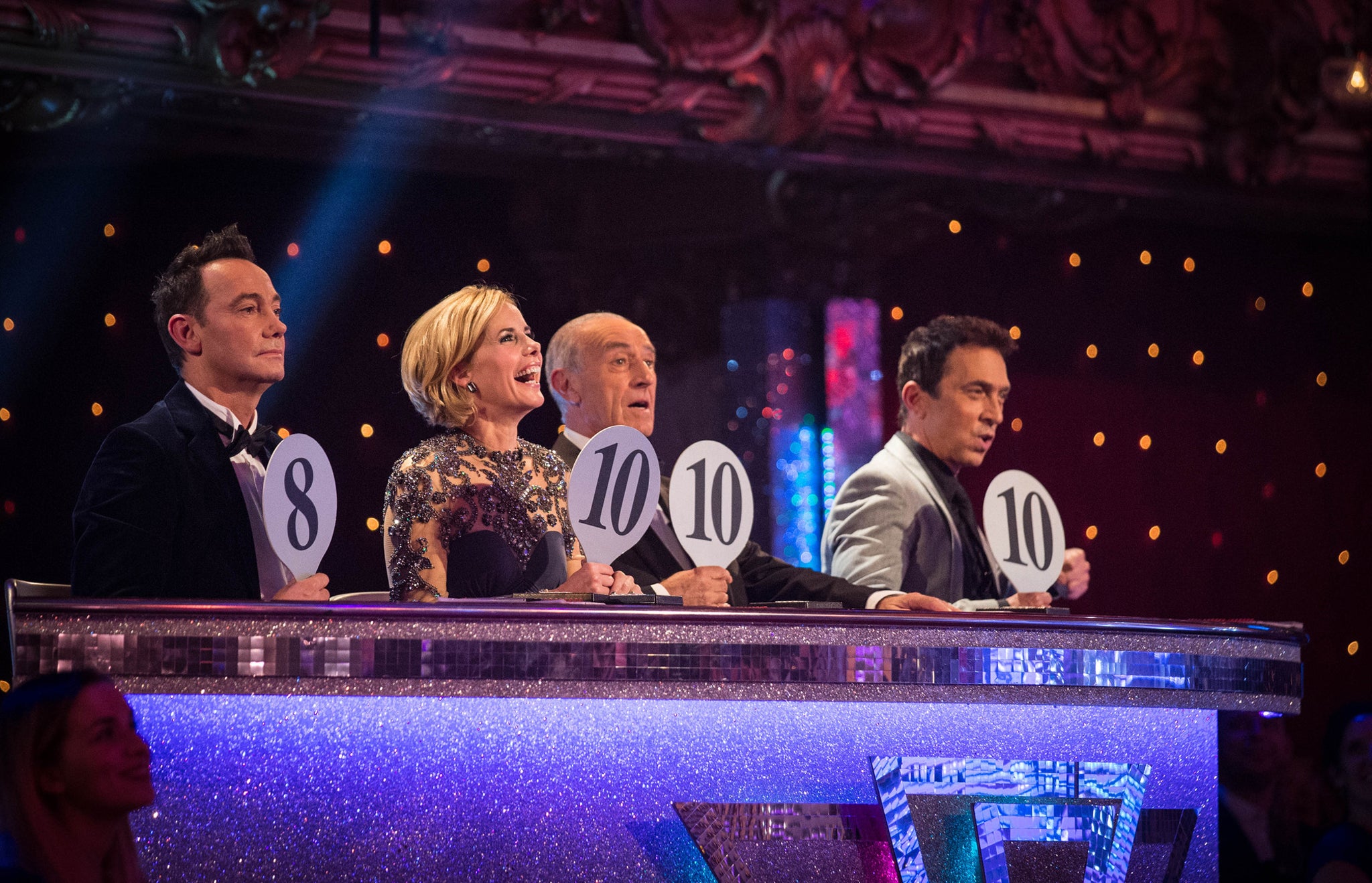 Len Goodman appeared to mutter the F-word after Simon Webbe's Strictly performance
