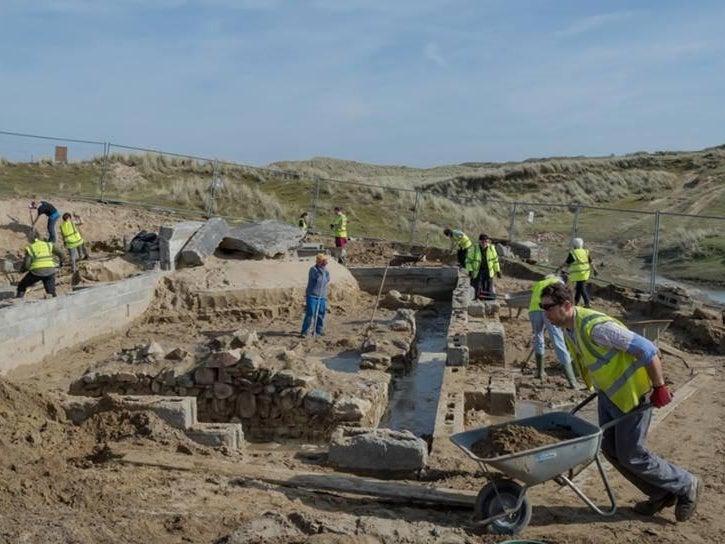 The site was excavated by hand (St Piran Trust)