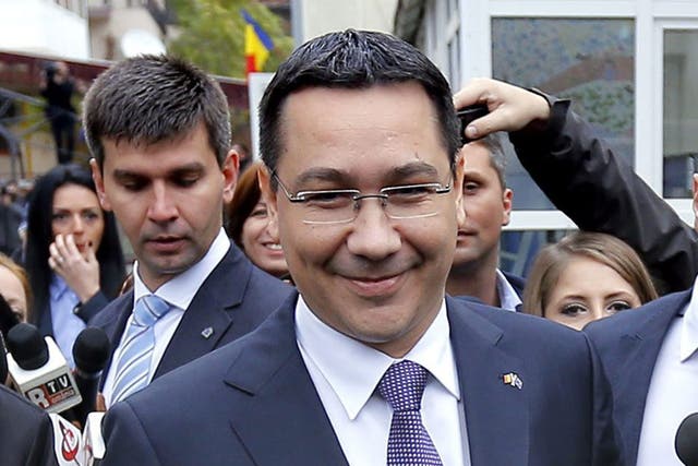 Victor Ponta, 42 and a former amateur rally driver, says he will cut taxes and raise penions