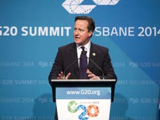 G20 summit: David Cameron pledges UK will ‘play its part’ in