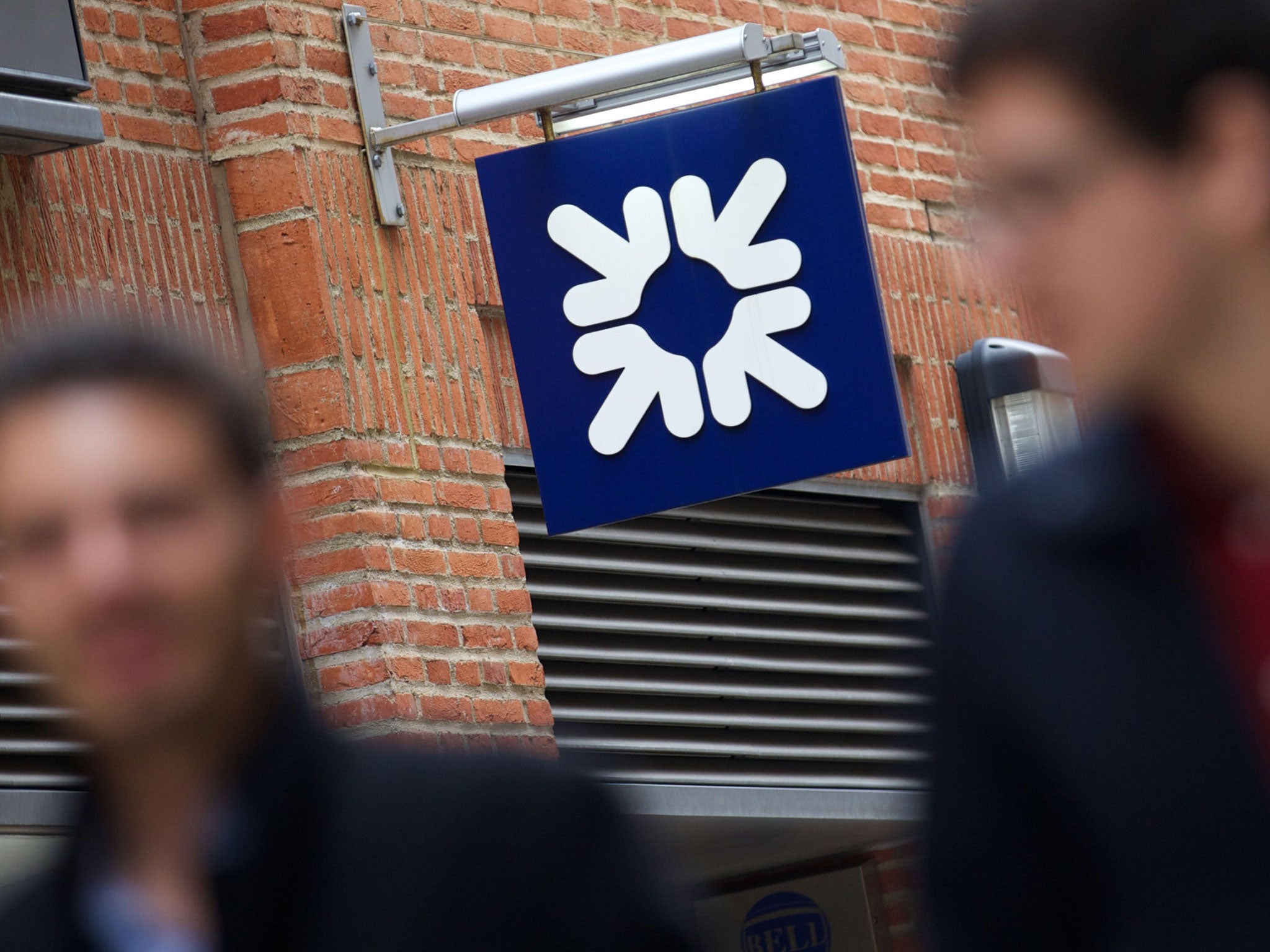 Royal Bank of Scotland made a loss of £446 million in its first quarter 