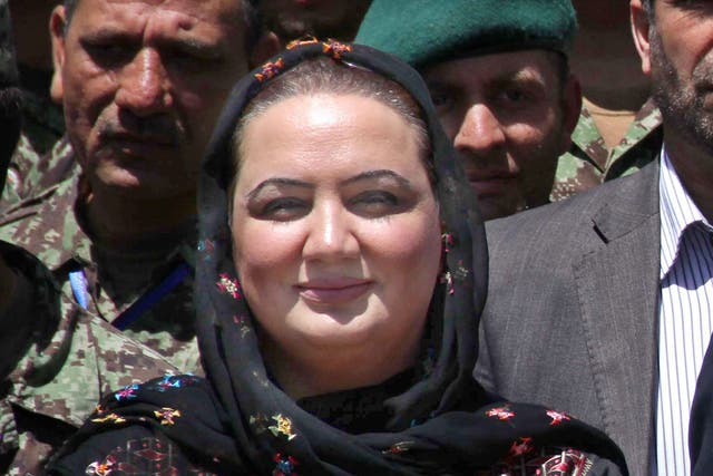 Shukria Barakzai is an ally of the new president