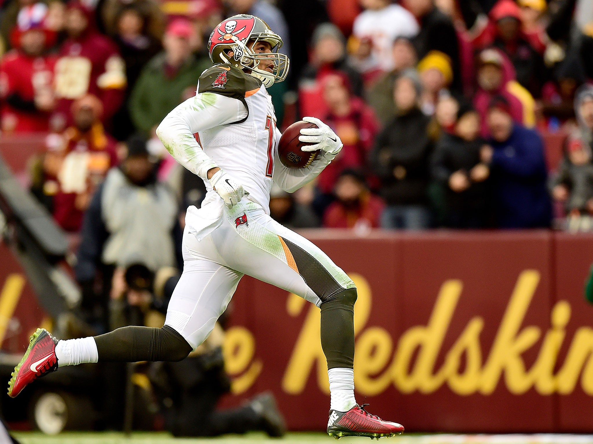 Mike Evans led the Tampa Bay Bucaneers to victory over the Washington Redskins