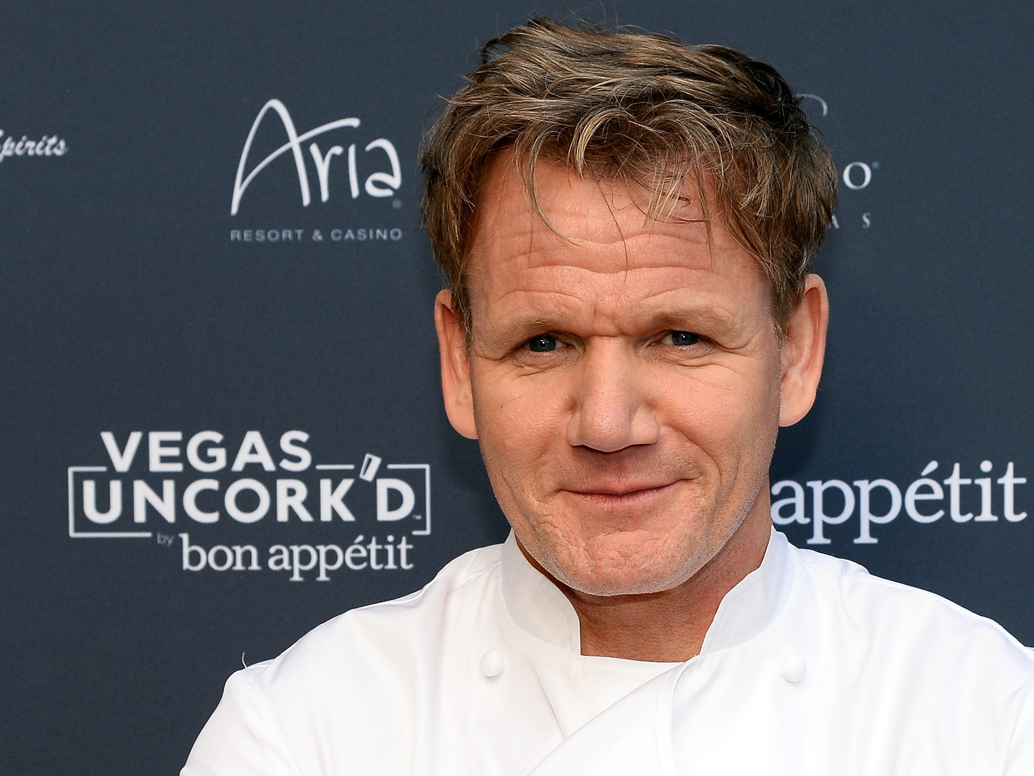 Television personality and chef Gordon Ramsay.