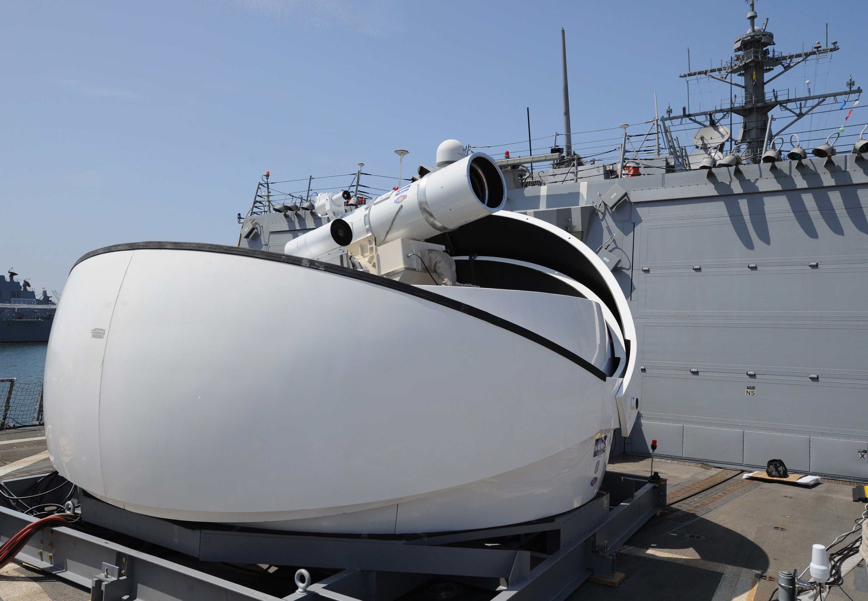 The Laser Weapon System or LaWS