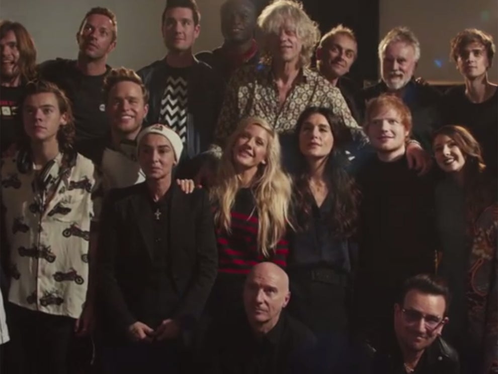 Band Aid 30 'Do They Know It's Christmas' single storms to number one