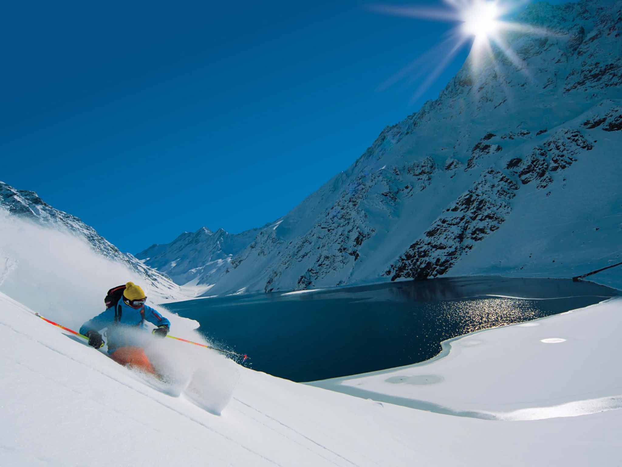 The sun-drenched, untouched trails of Portillo, Chile