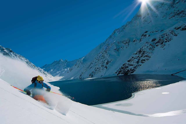 The sun-drenched, untouched trails of Portillo, Chile