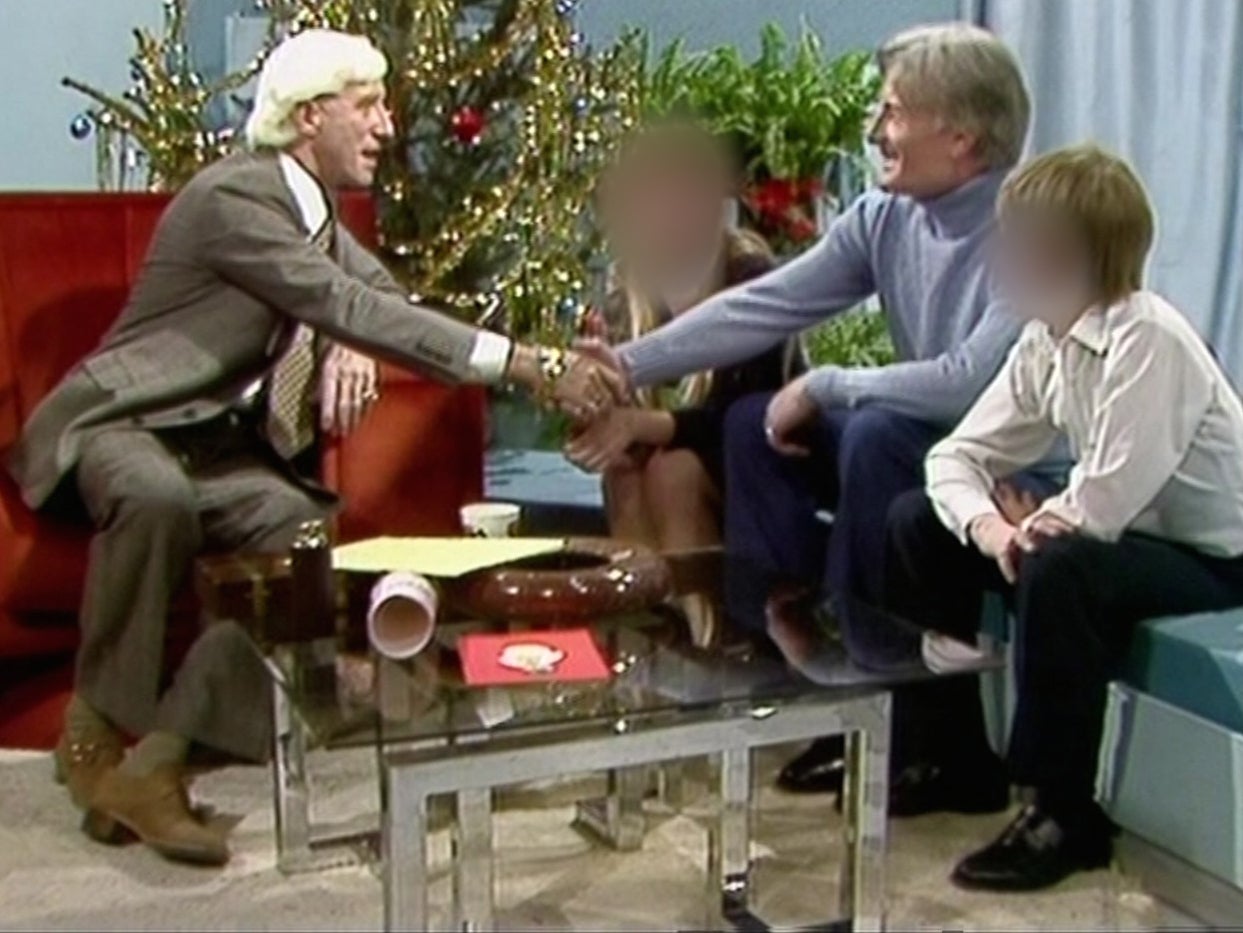 Keith Haring, a convicted sex offender, appears on the 1980 Christmas edition of Jimmy Savile's Jim'll Fix It