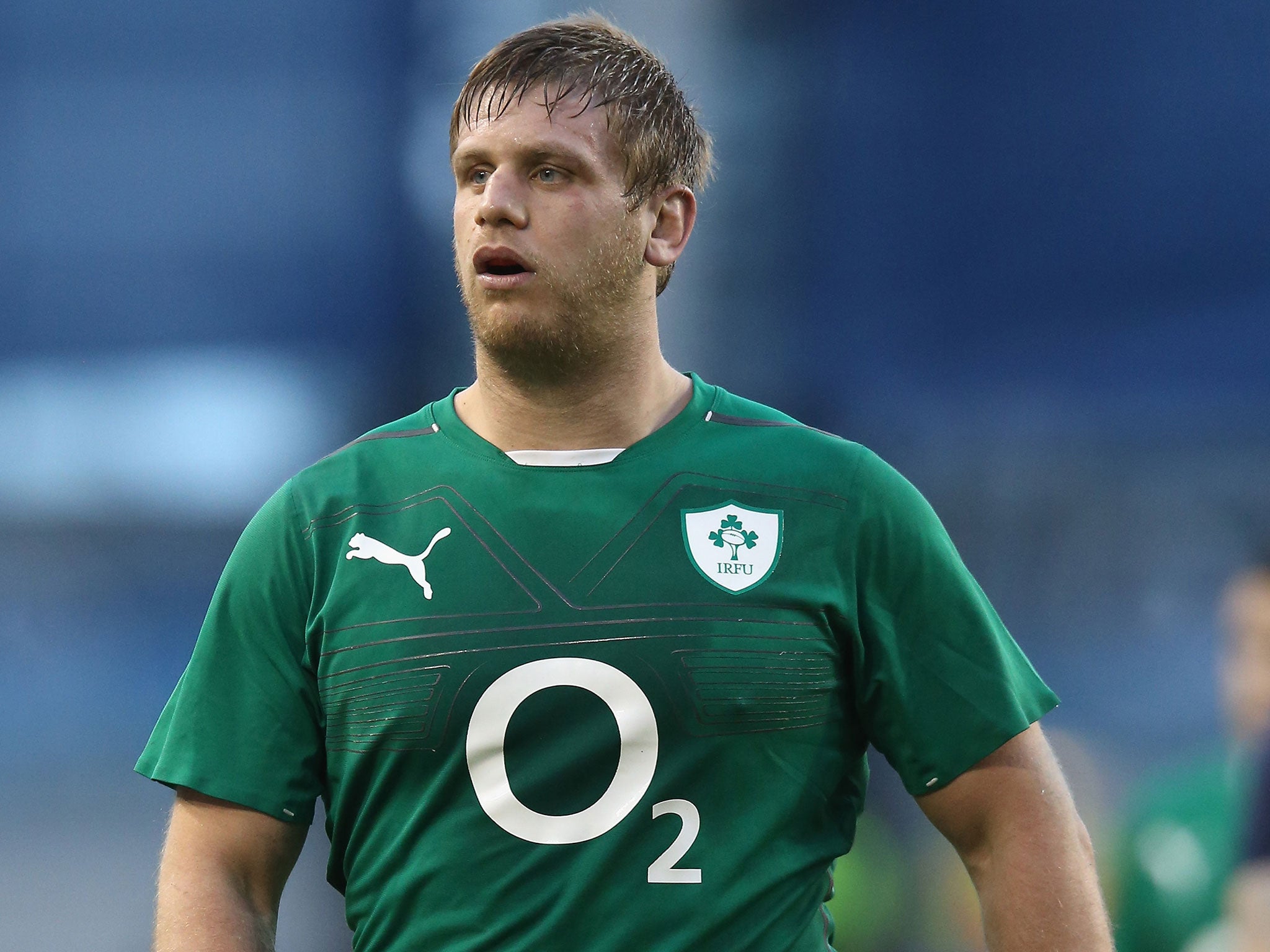 Chris Henry in action for Ireland against Scotland in the 2014 Six Nations