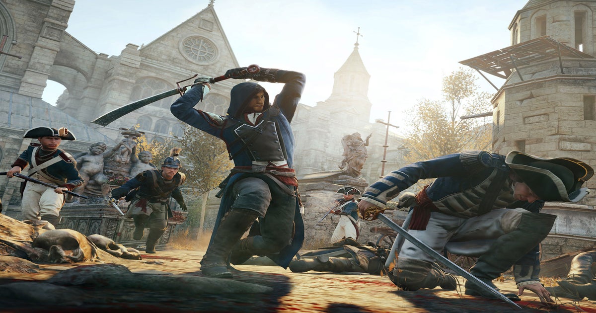 ASSASSIN'S CREED UNITY ~ GUILLOTINE 24x36 Video Game POSTER France