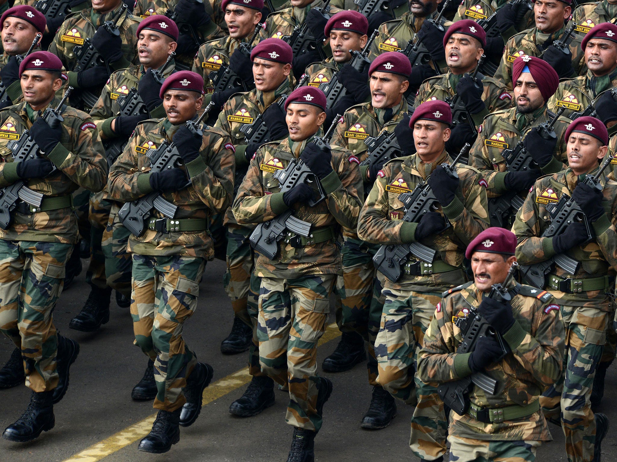 Para Commandos, a special forces unit of the Indian Army