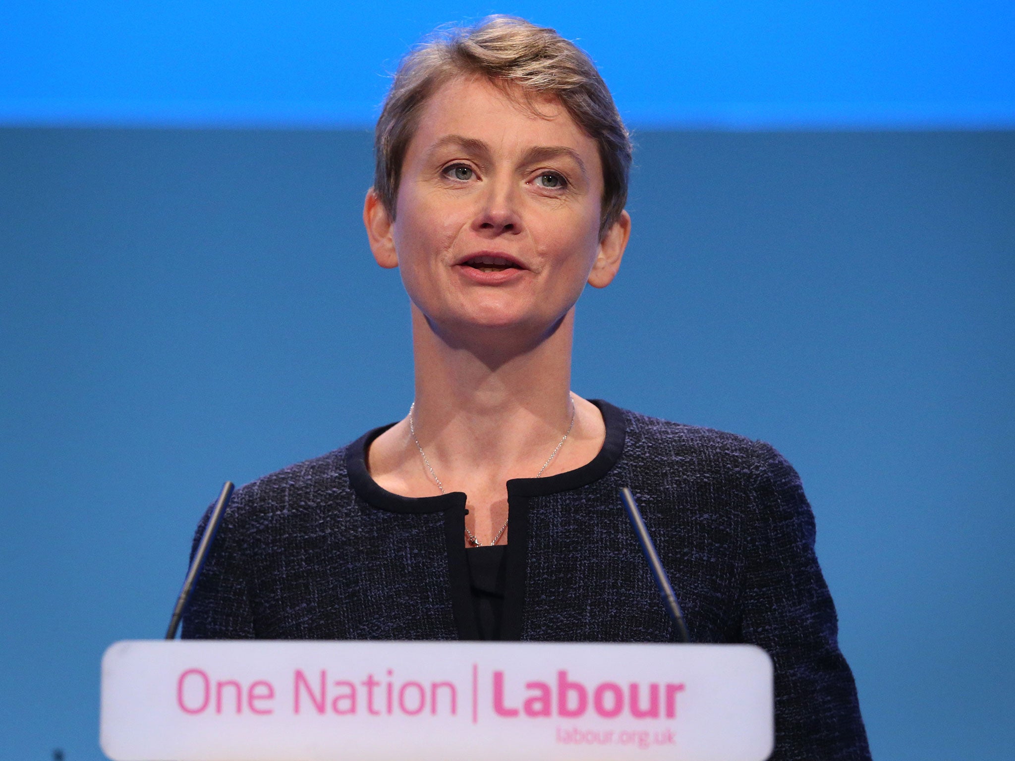 Yvette Cooper will argue in a speech that tougher checks at ports and airports are essential to rebuild faith in the immigration syste