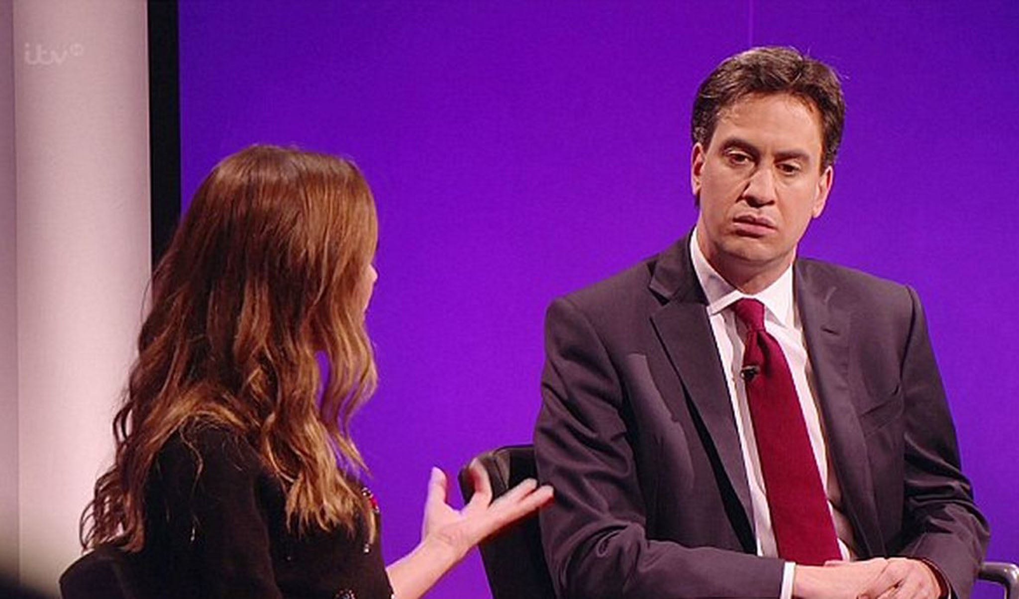 Myleene Klass goes head-to-head with Ed Miliband on The Agenda over mansion tax