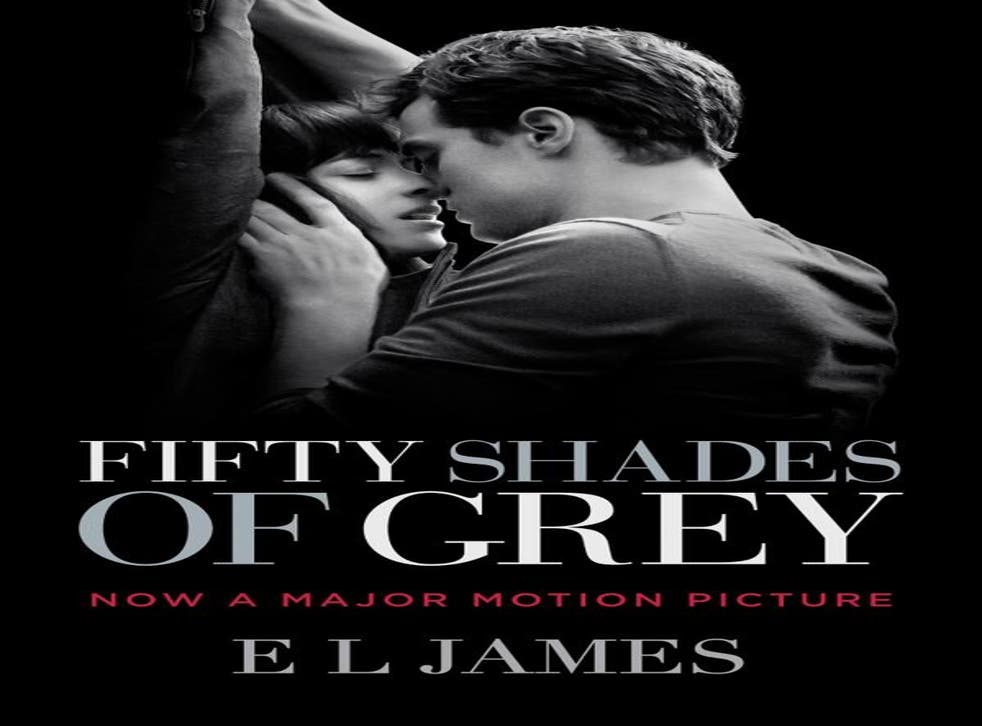 Fifty Shades Of Grey Movie Jamie Dornan And Dakota Johnson In Steamy New Book Cover Art The Independent The Independent