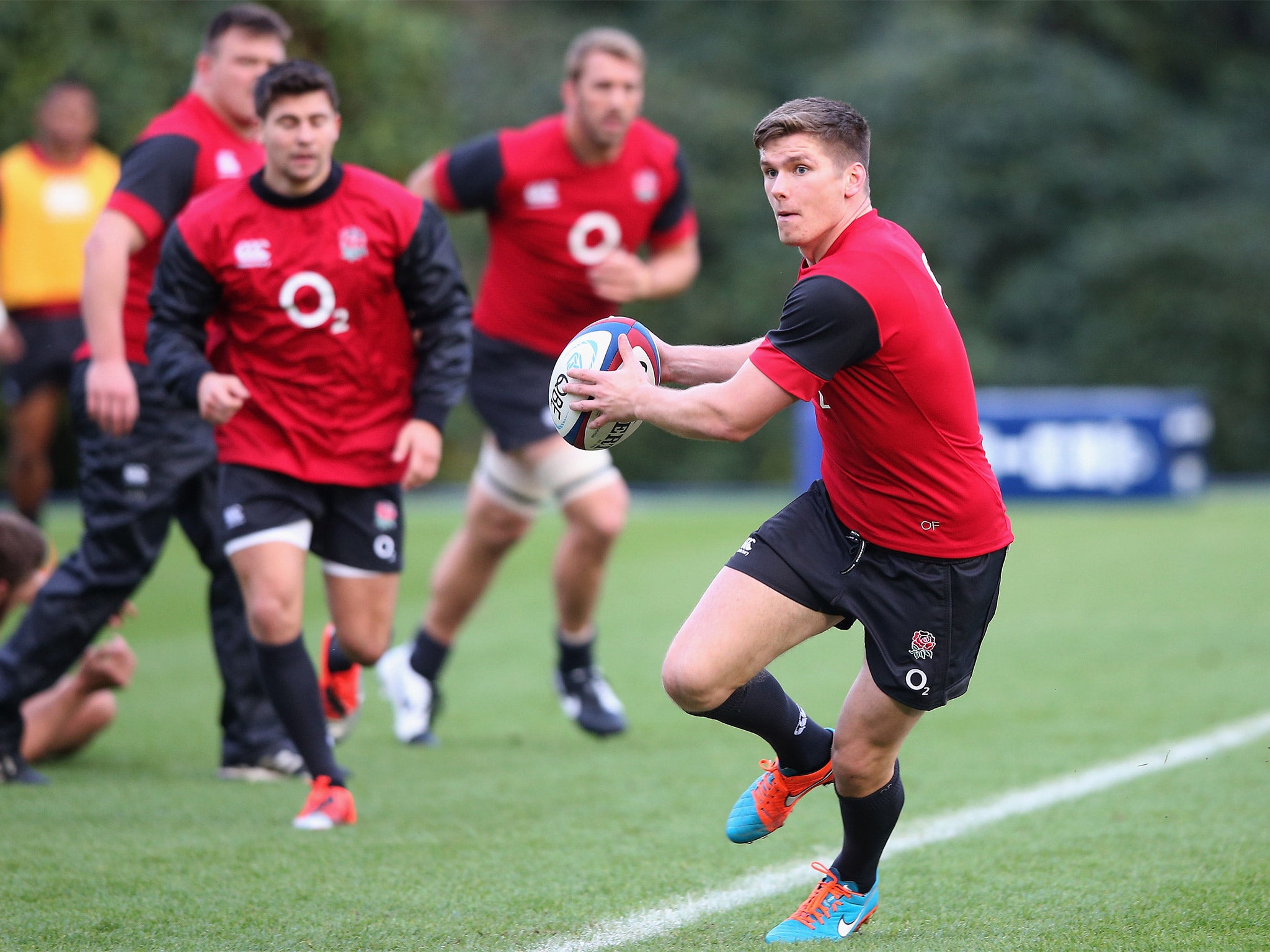 Owen Farrell may find himself playing at inside centre after an unimpressive display at fly-half against the Springboks last Saturday