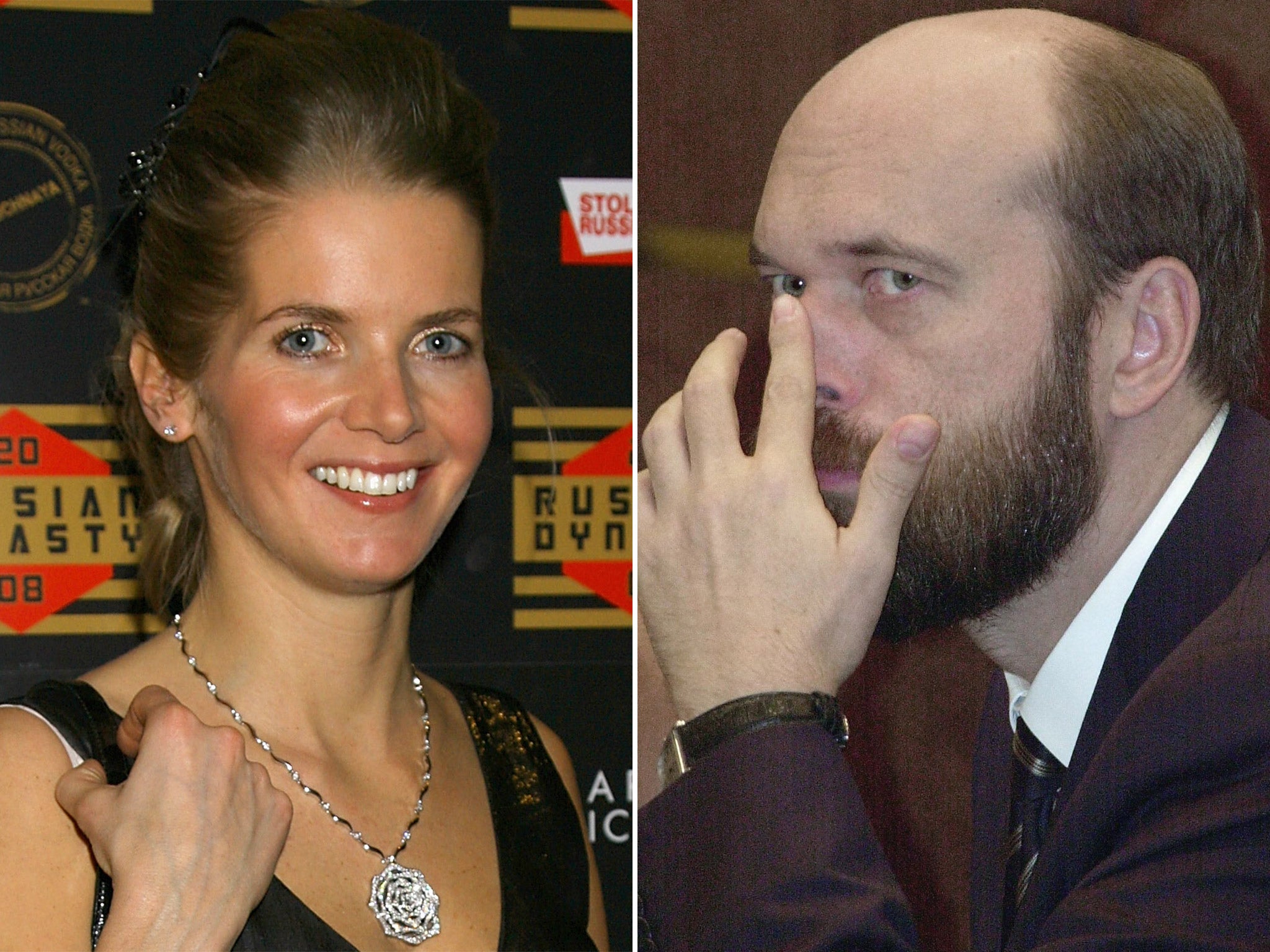 Alexandra Tolstoy is now living with Sergei Pugachev, once known as Putin's banker, in London