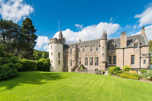 Five bedroom, 16th century Craigrook Castle for sale, Ravelston, Edinburgh. Guide price £6 million. On with Ballantynes