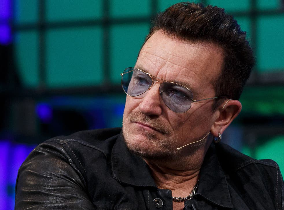 Bono at an event in November 2014