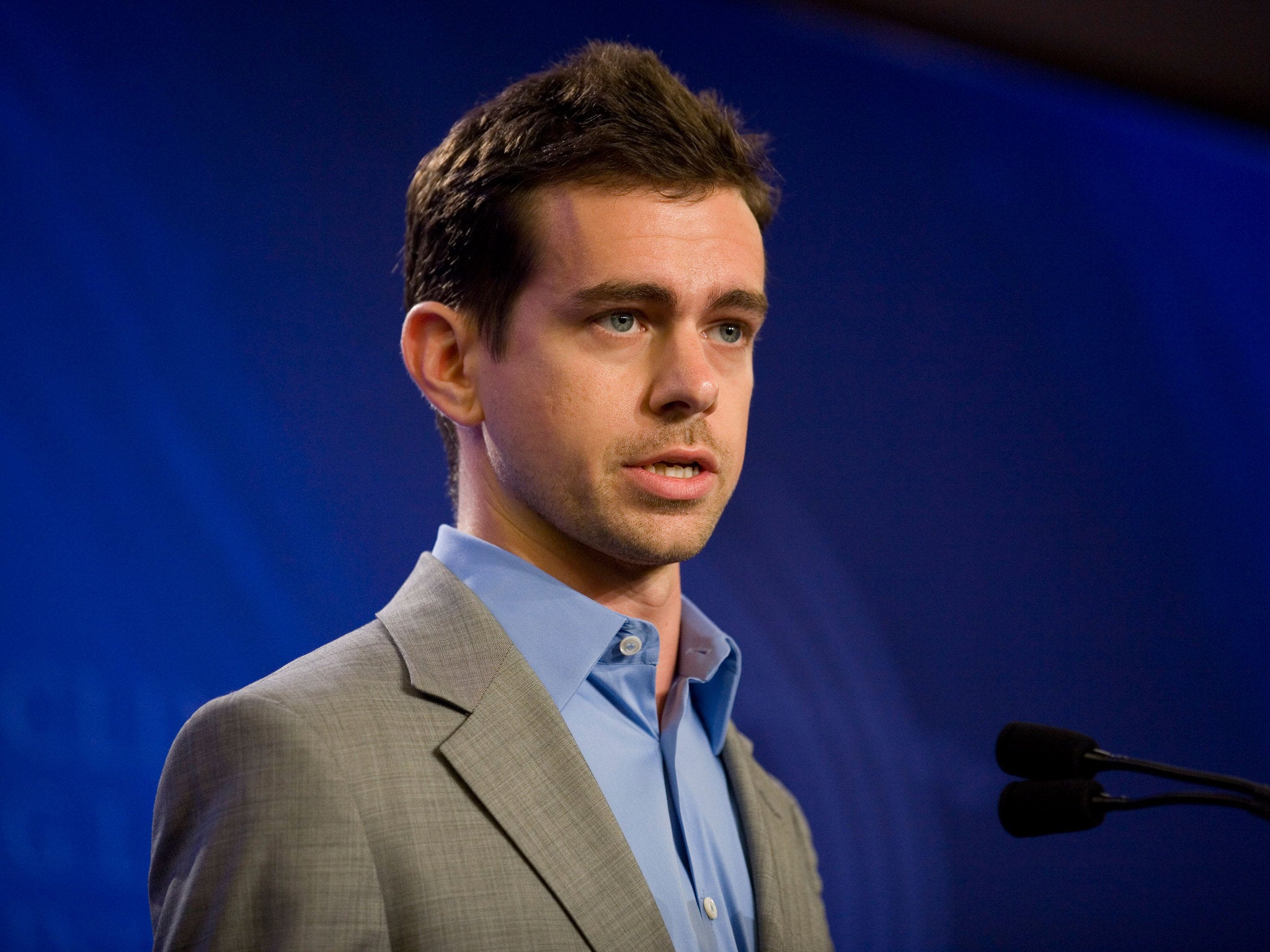 Twitter co-founder Jack Dorsey sent the service's first tweet: "just setting up my twttr". Source: Getty Images