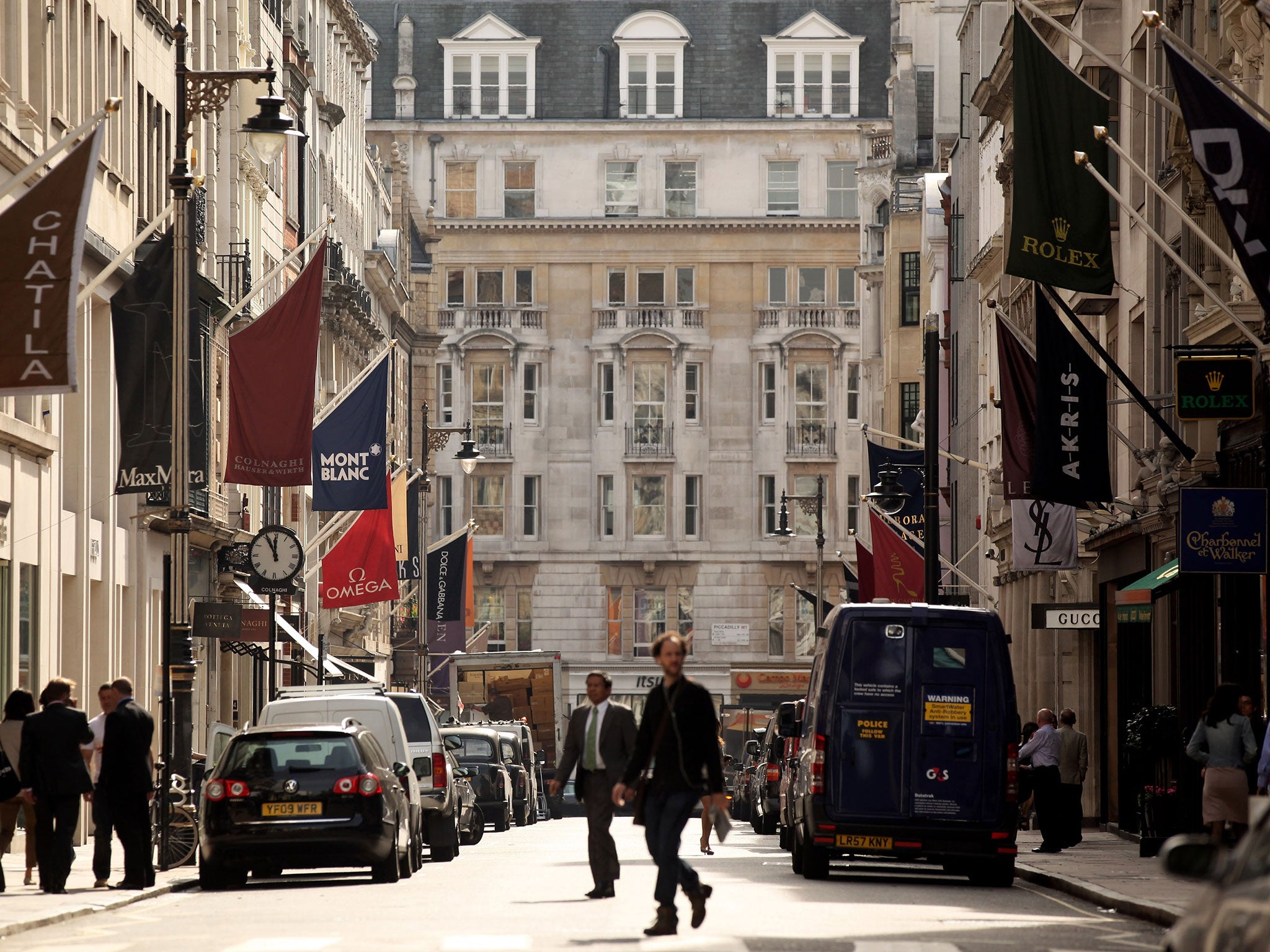 Bond Street: status of UK's most exclusive shopping street under