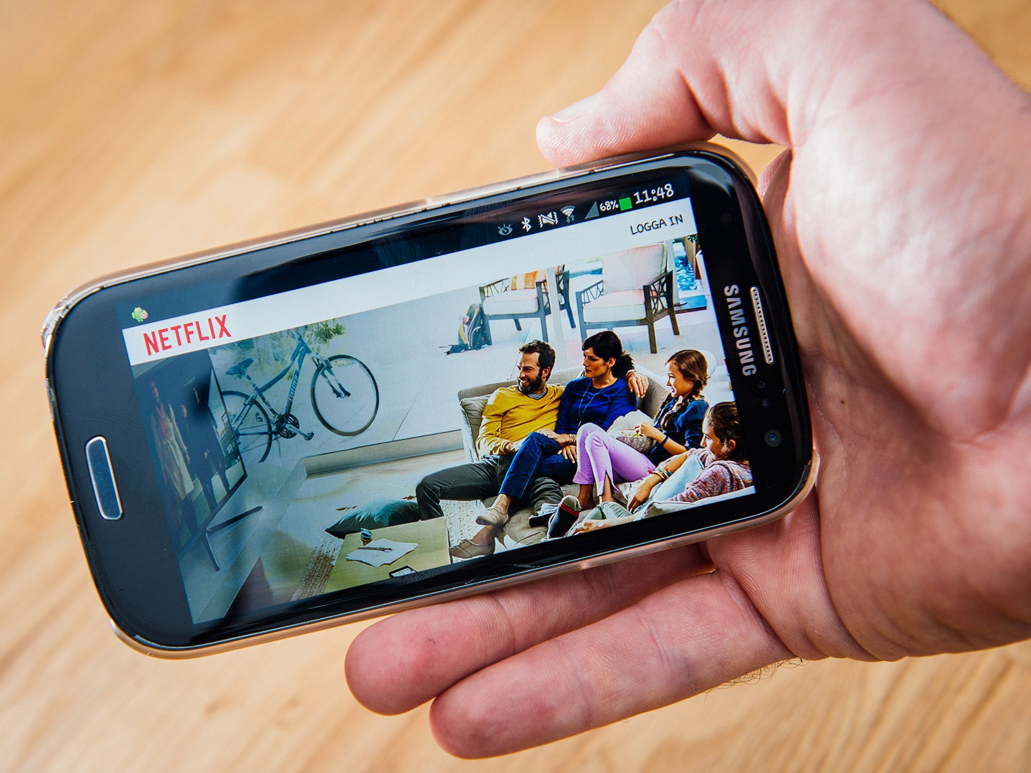 Increased internet speeds will mean a smoother viewing experience for smartphone streamers