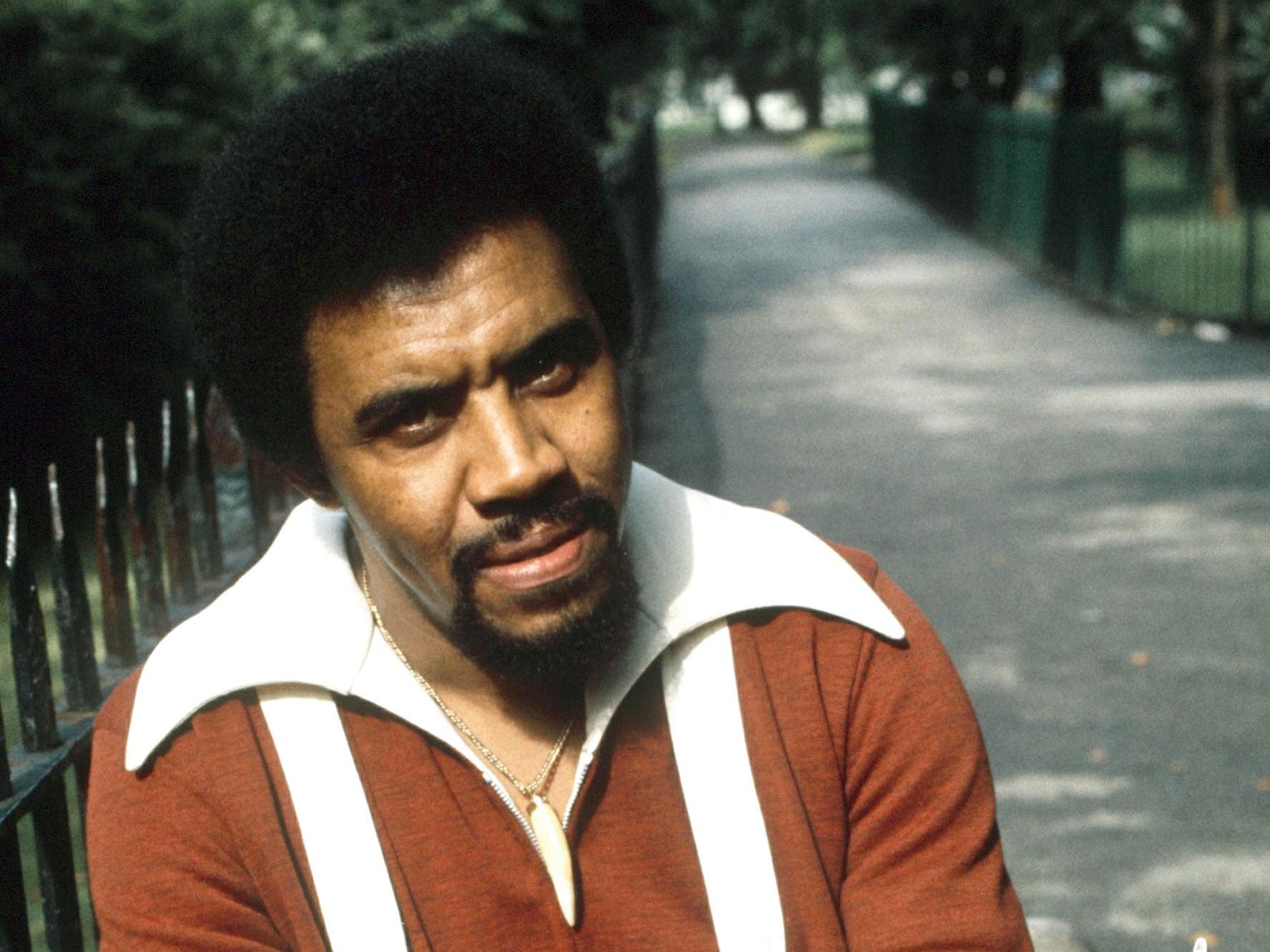 The late Jimmy Ruffin, pictured in 1974