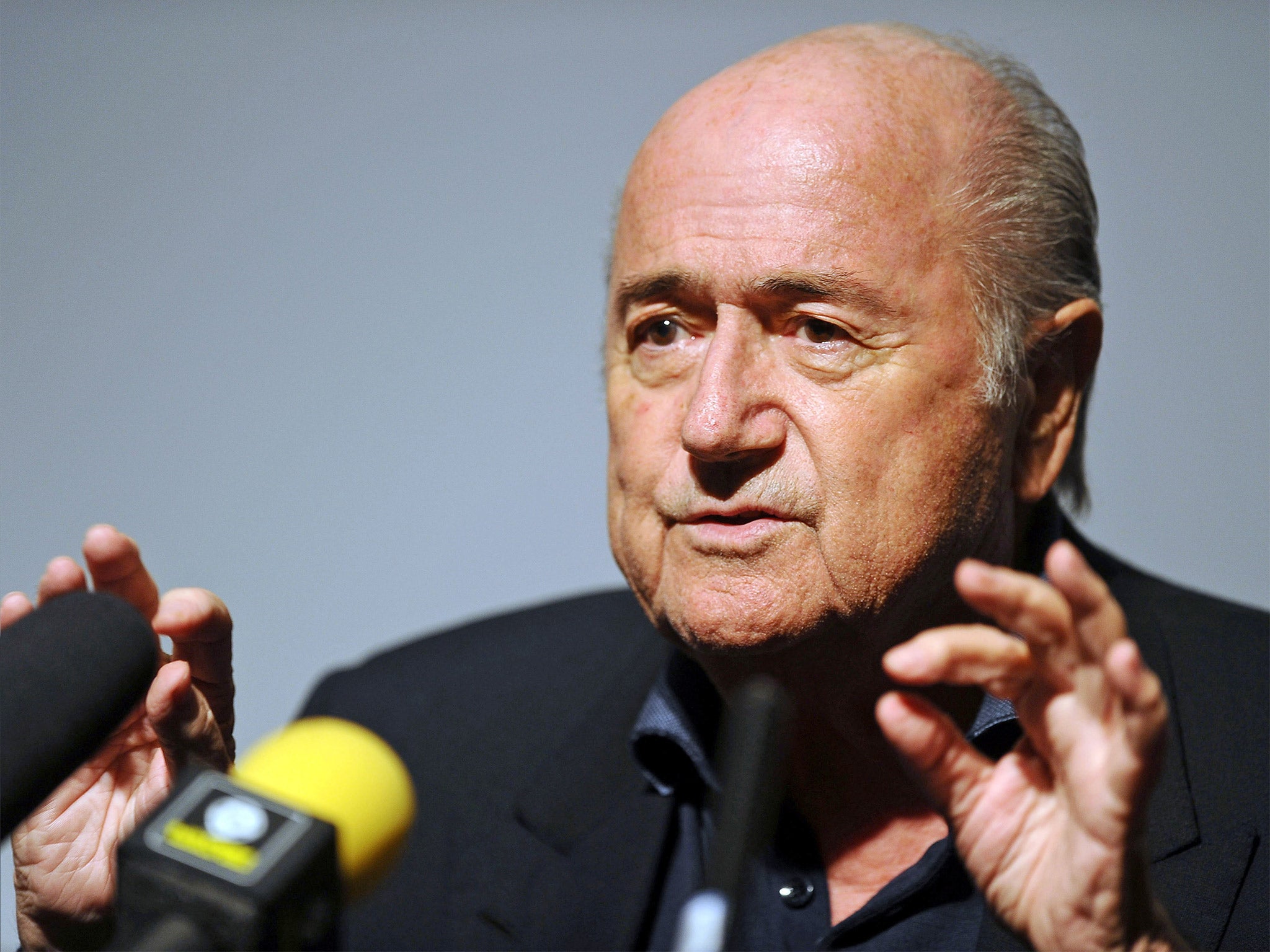 Sepp Blatter said that Fifa would violate its own rules and Swiss law by publishing corruption report