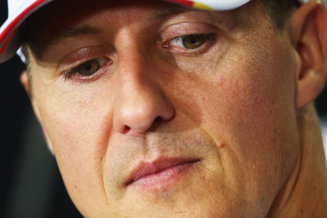 Michael Schumacher, pictured in 2012