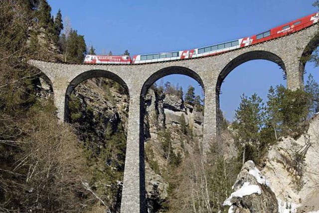 Make tracks: Switzerland's 'Glacier Express'