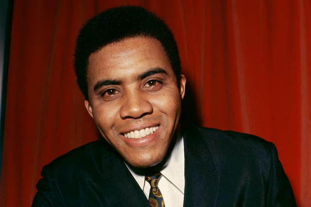 Posed portrait of Jimmy Ruffin  
