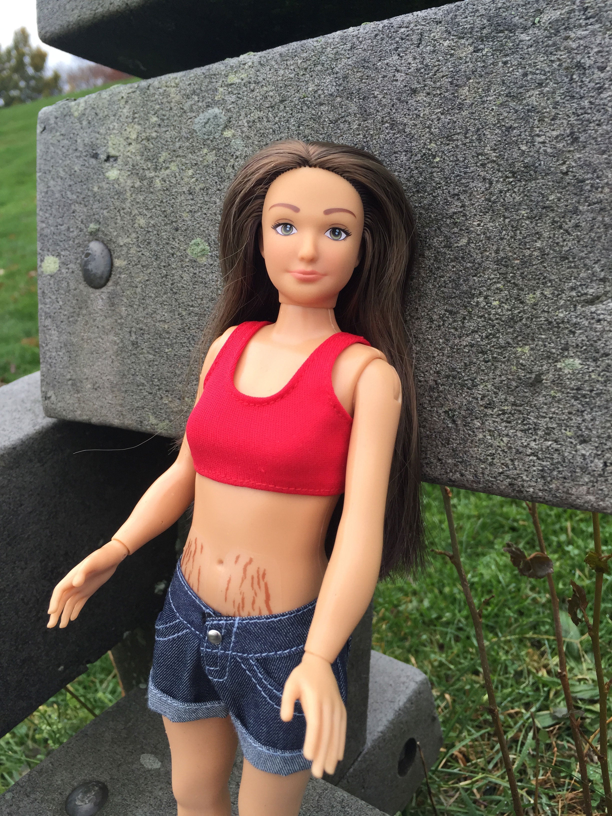 cirkulation Betjene fængsel Normal Barbie': Lammily, the 'realistic' doll with stretch marks, acne, and  grass stains on her legs | The Independent | The Independent