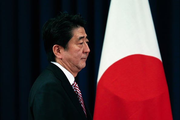 Shinzo Abe has dissolved the lower half of Japan's parliament