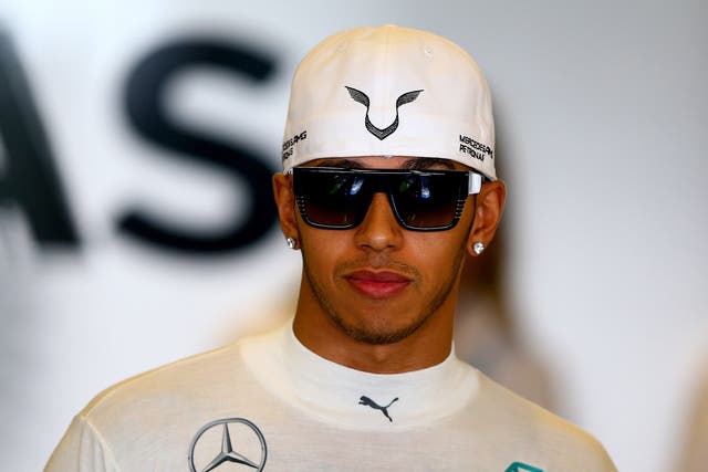 Lewis Hamilton ended first practice on top of the timesheets
