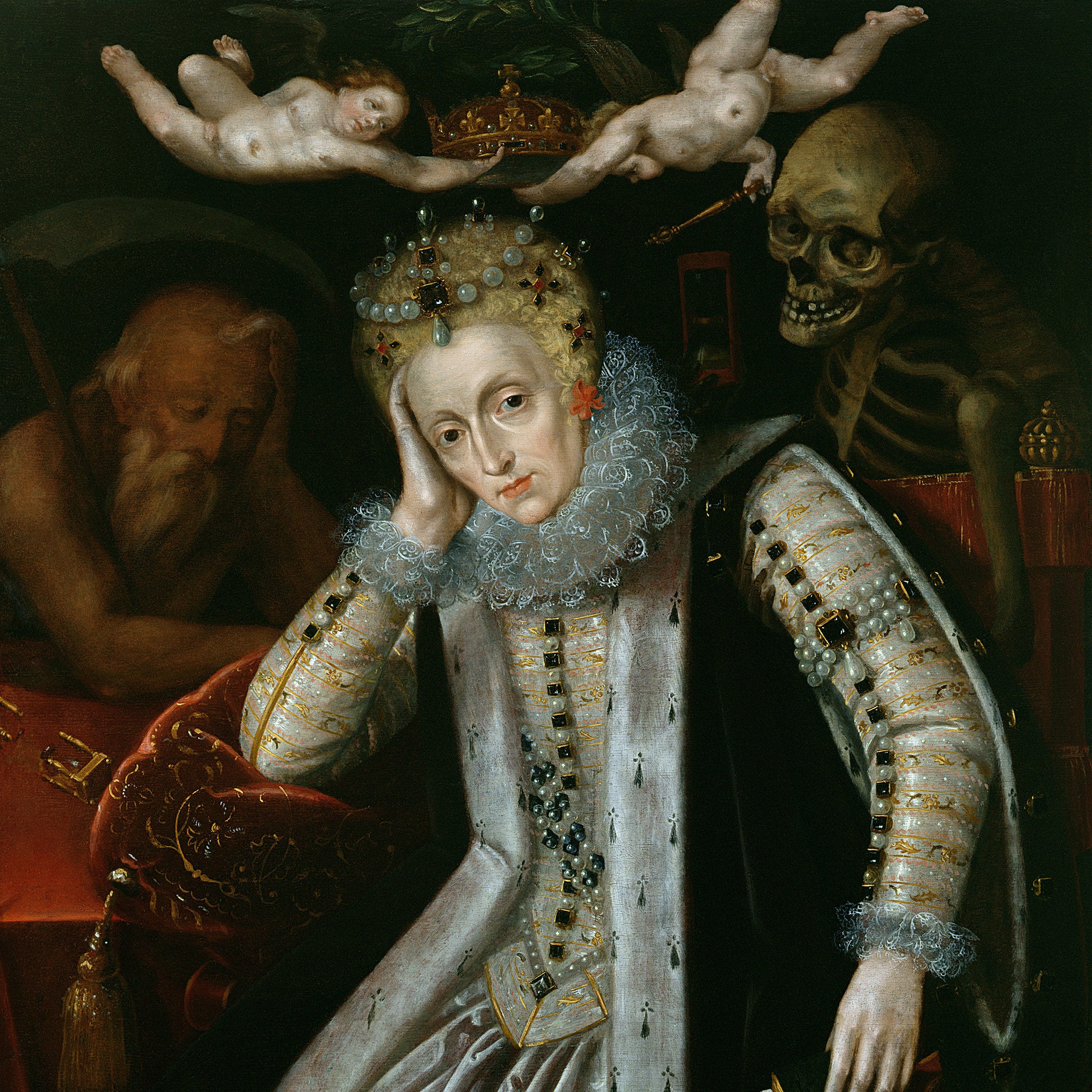 Queen bee: an aging Elizabeth painted after her death bridgeman