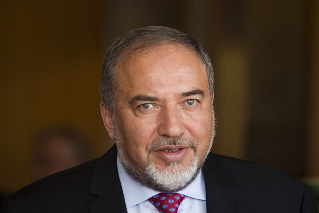 Avigdor Lieberman made the comments in a party address