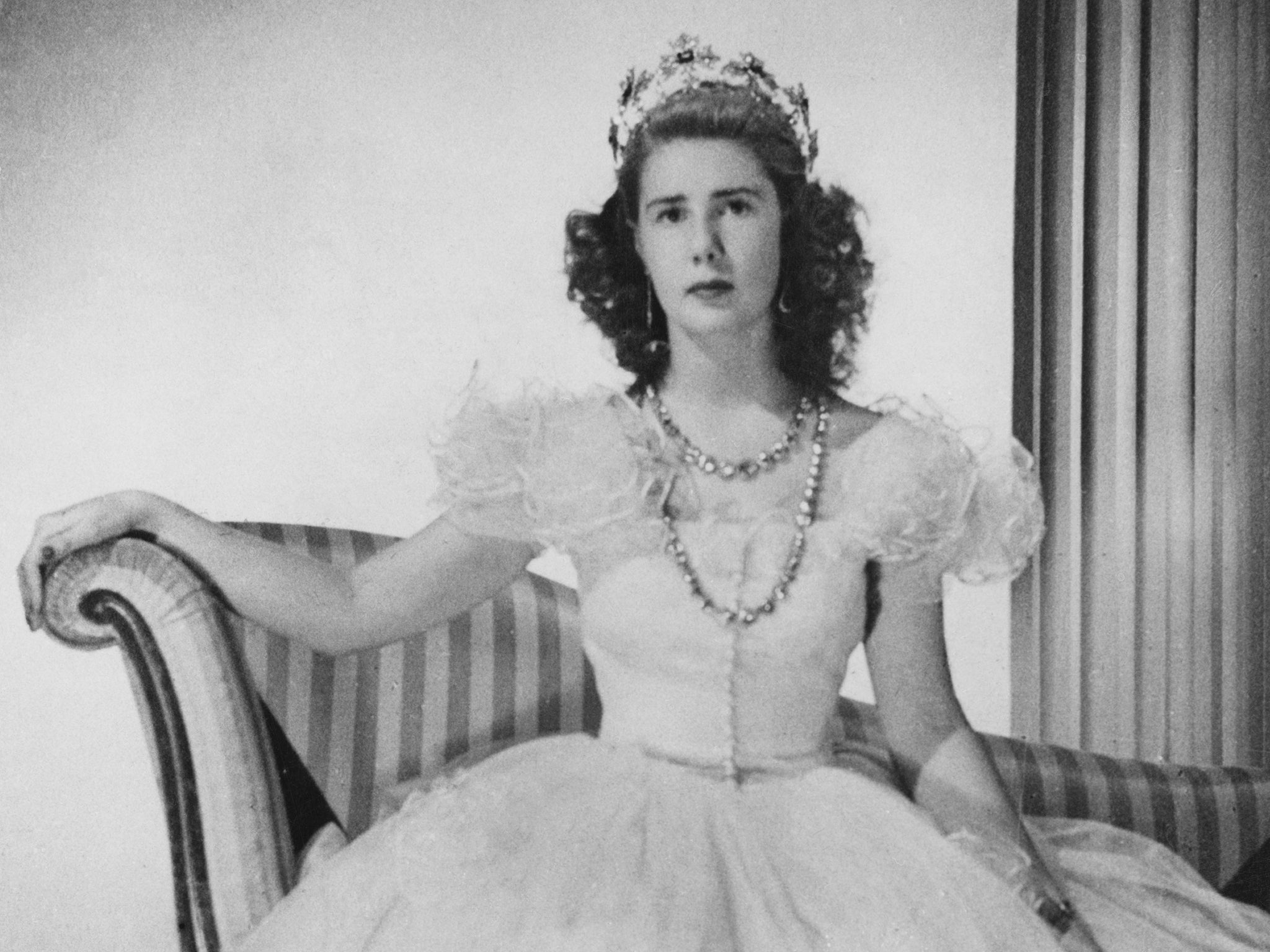 ‘Cayetana’ in 1947, when she got married for the first time; it was
Spain’s last feudal wedding