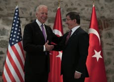 Joe Biden to meet Turkish president to urge bigger Isis fight role
