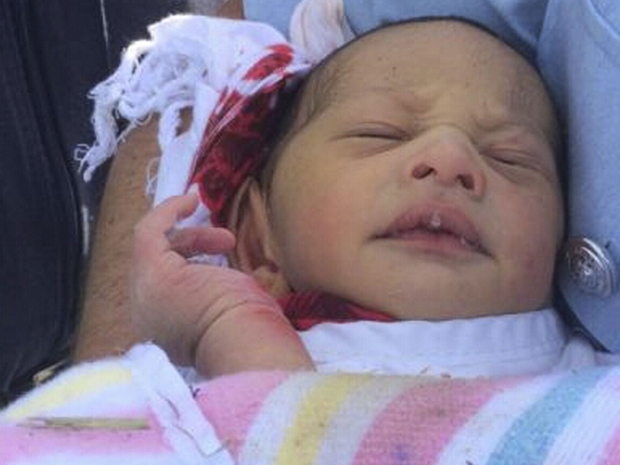 A newborn baby who was found abandoned in a drain in the Sydney suburb of Quakers Hill, Australia