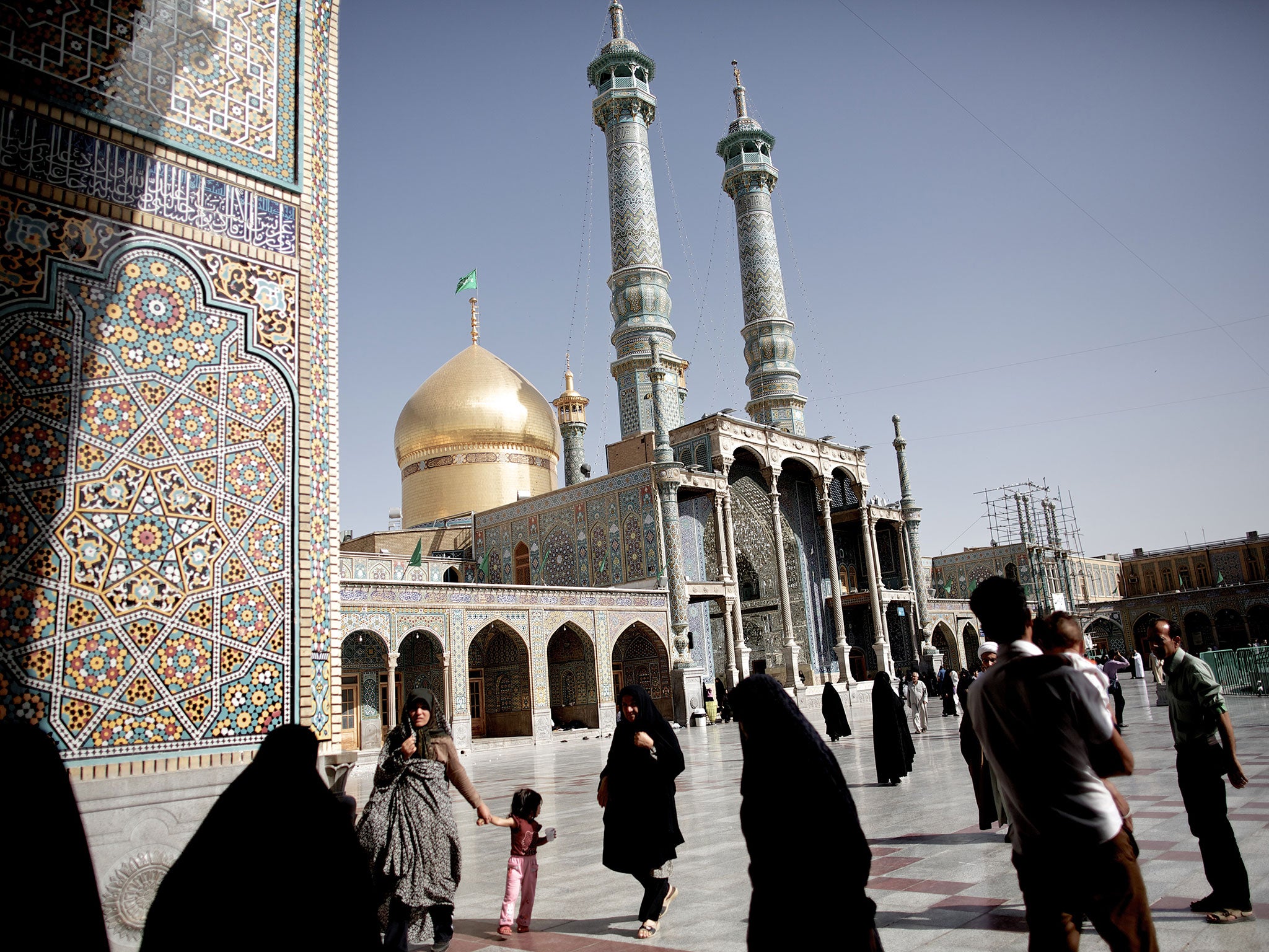 Closer integration with Central Asia and China would boost Iran’s tourist industry, which is already booming in shrine cities such as Qom