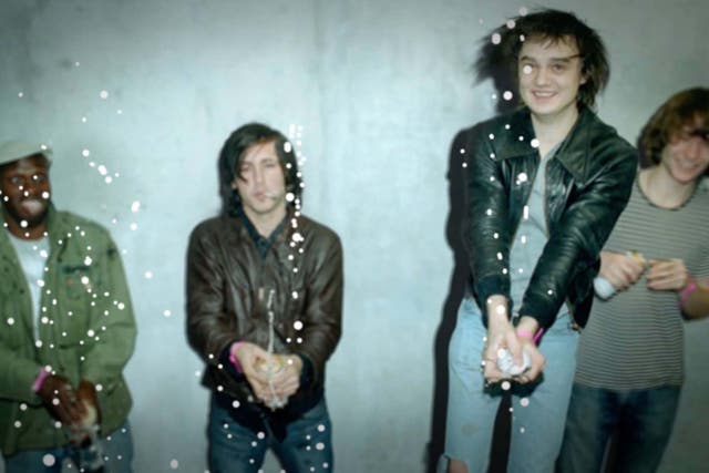 The Libertines at the start of their career
