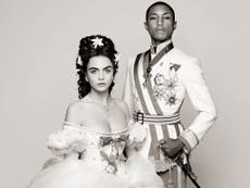 Cara Delevingne and Pharrell Williams duet on 'CC the World'