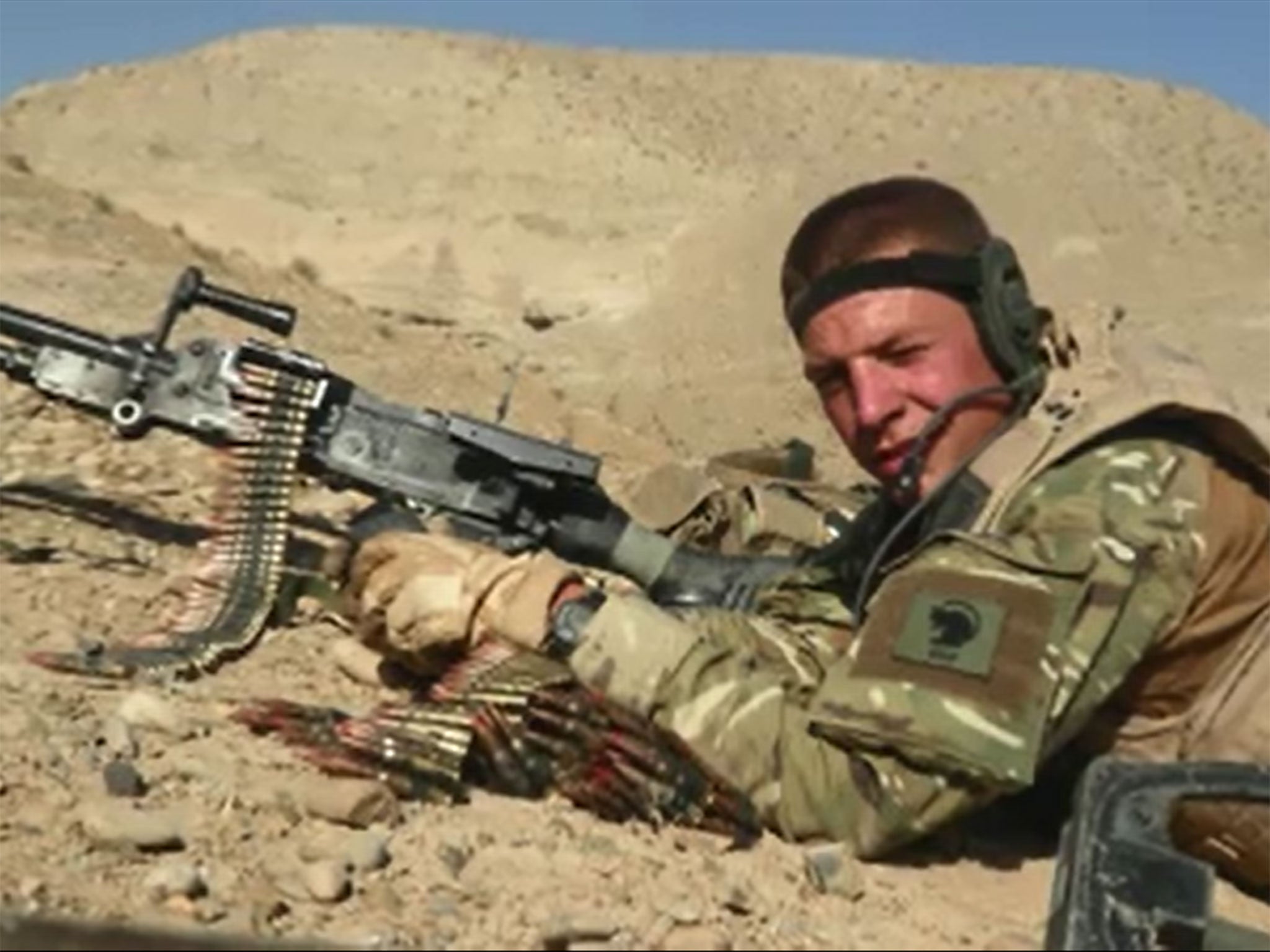 Andy Garthwaite, a rocket-propelled grenade took off his right arm during an intense firefight in Afghanistan