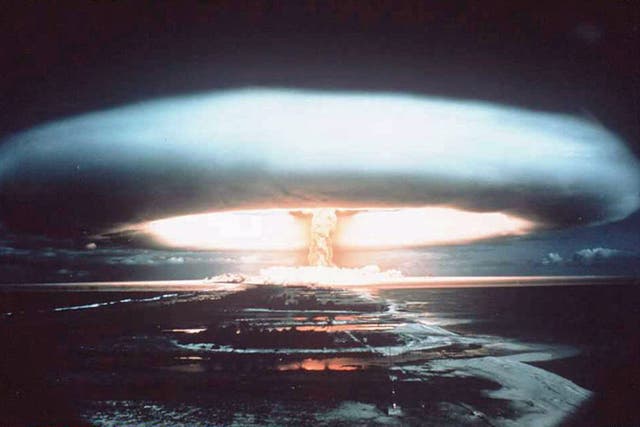 Fiji's leader criticised the UK for refusing to help victims of British nuclear testing.