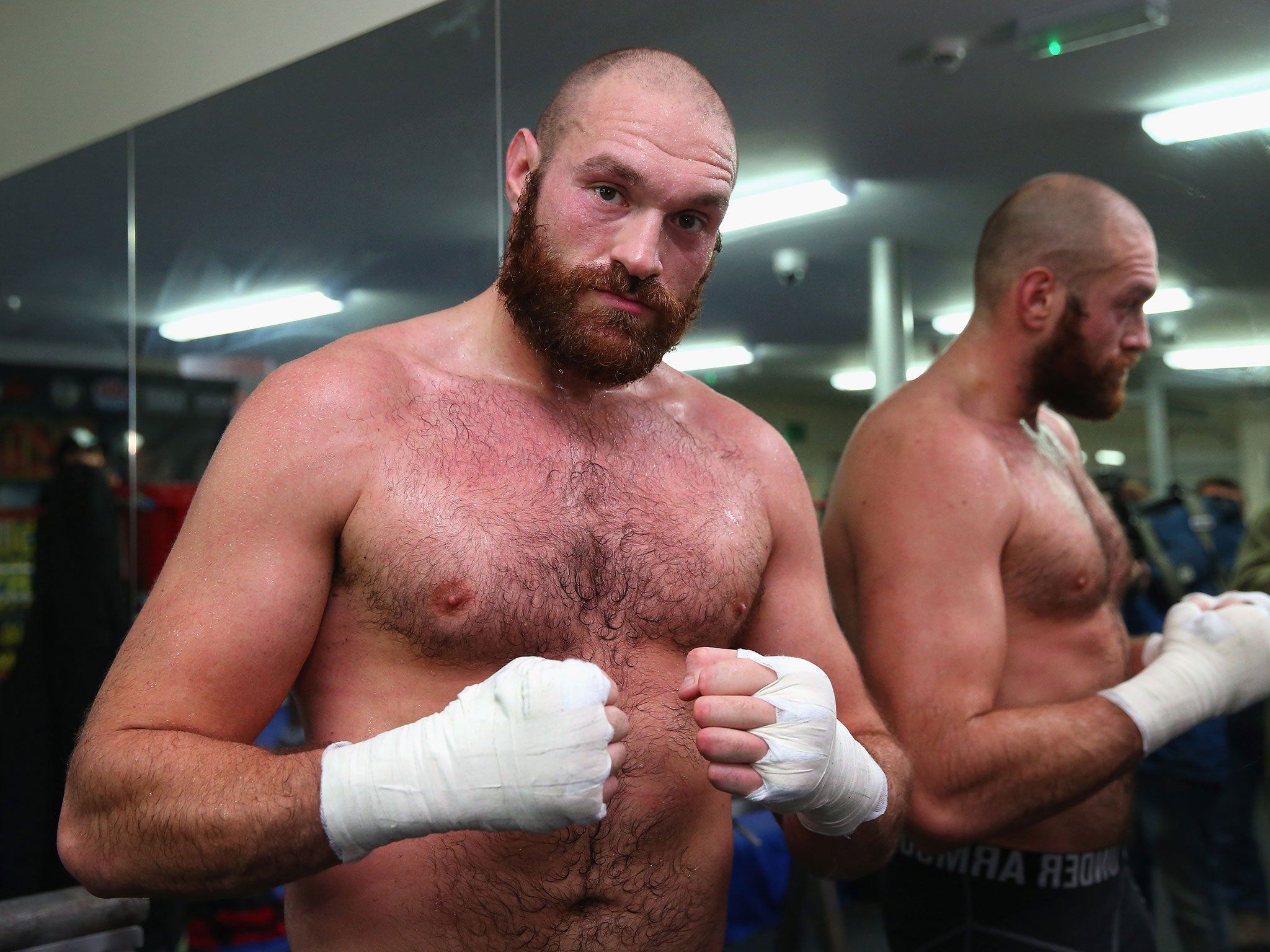 Tyson Fury gears up for the challenge of Chisora