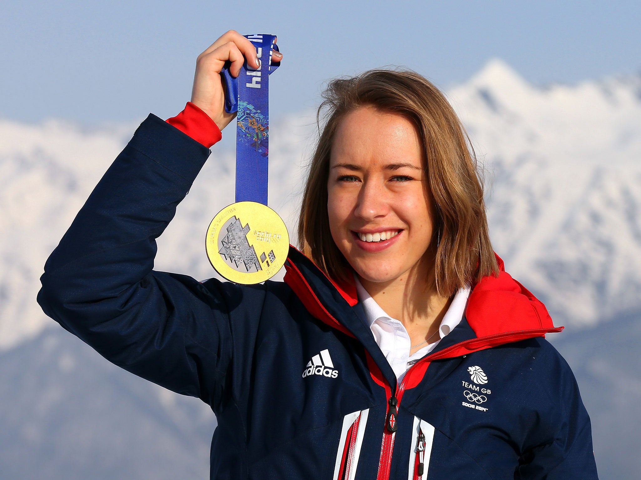 Yarnold was one of the stars at the Sochi Winter Olympic Games